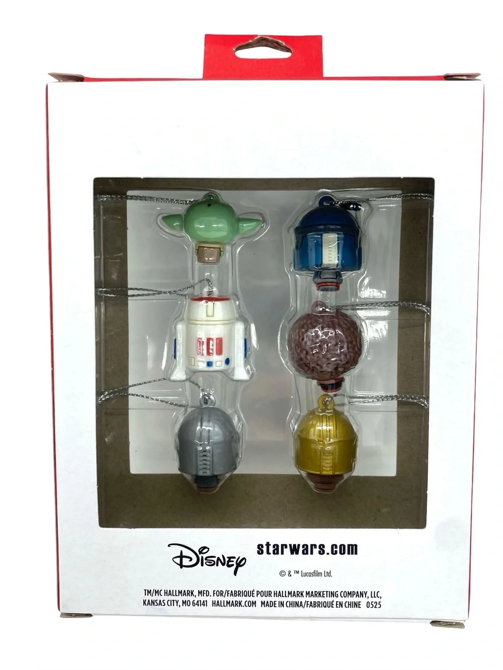 Hallmark Star Wars Mandalorian Mini Ornament Set New